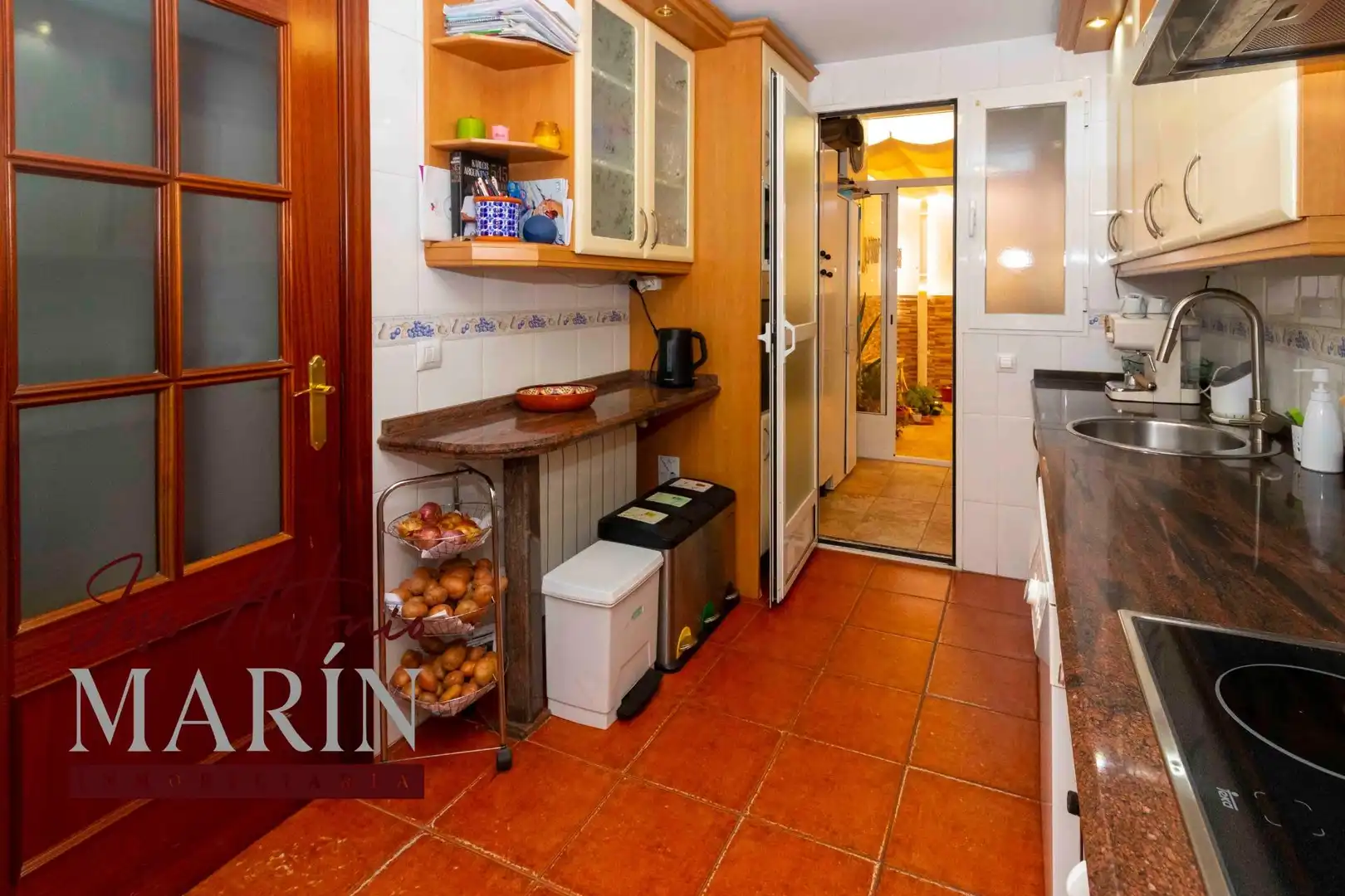 Cocina de Casa adosada en venta en Badajoz con Aire acondicionado, Calefacción y Trastero