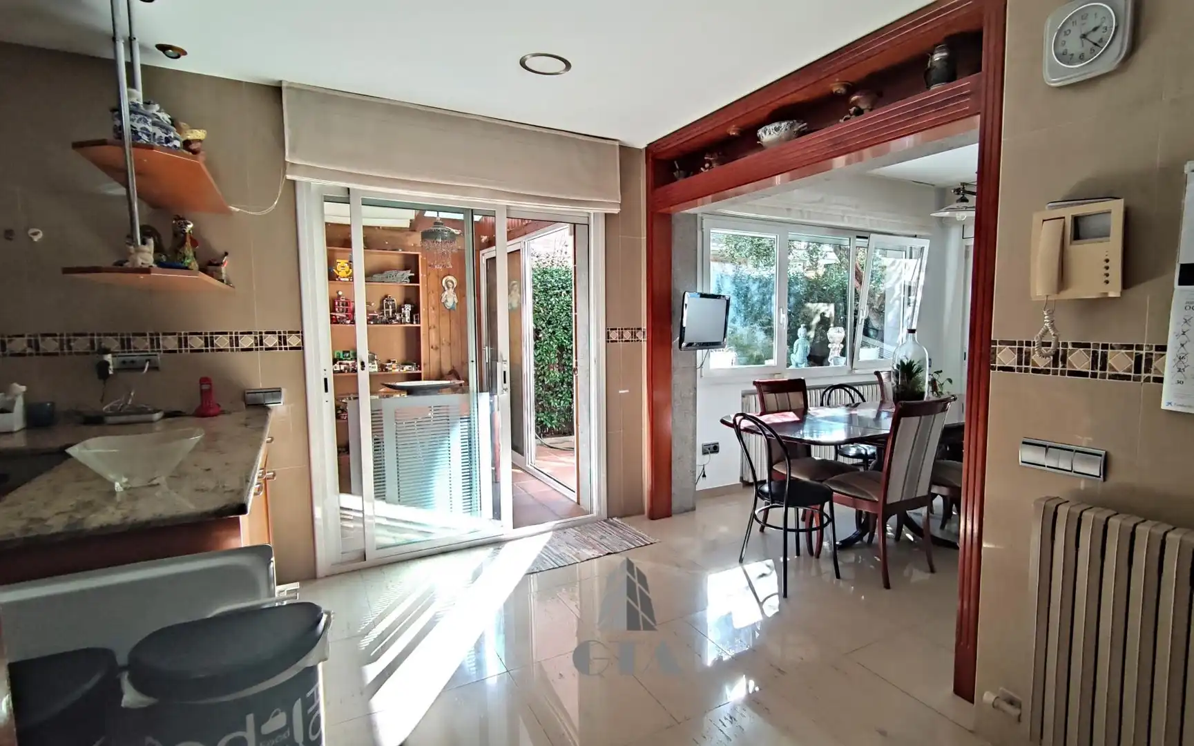 Dining room of Houses for sale in Sant Cugat del Vallès  with Heating, Private garden and Terrace