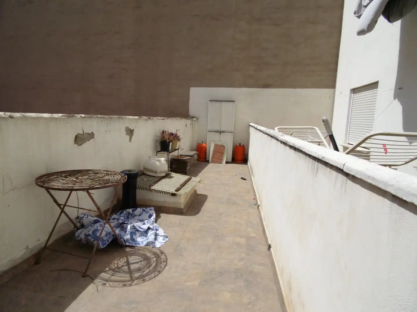 Terrasse von Wohnung zum Verkauf in Castellón de la Plana / Castelló de la Plana mit Klimaanlage und Möbliert