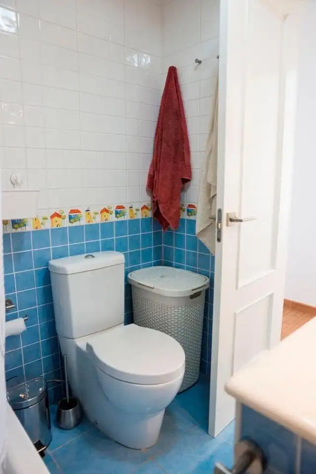 Baño de Piso de alquiler en Sanlúcar de Barrameda con Aire acondicionado y Amueblado