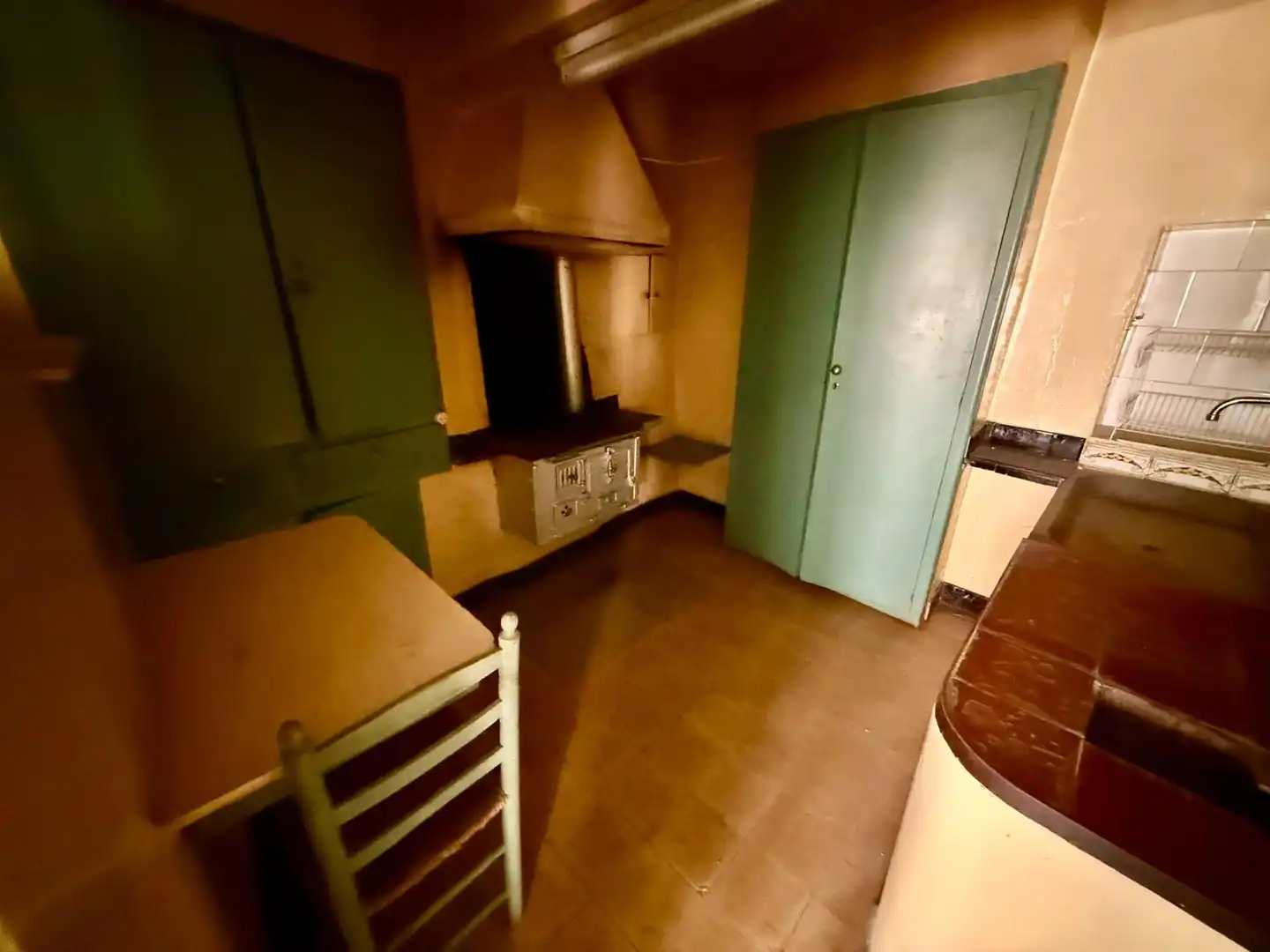 Cocina de Finca rústica en venta en Els Prats de Rei