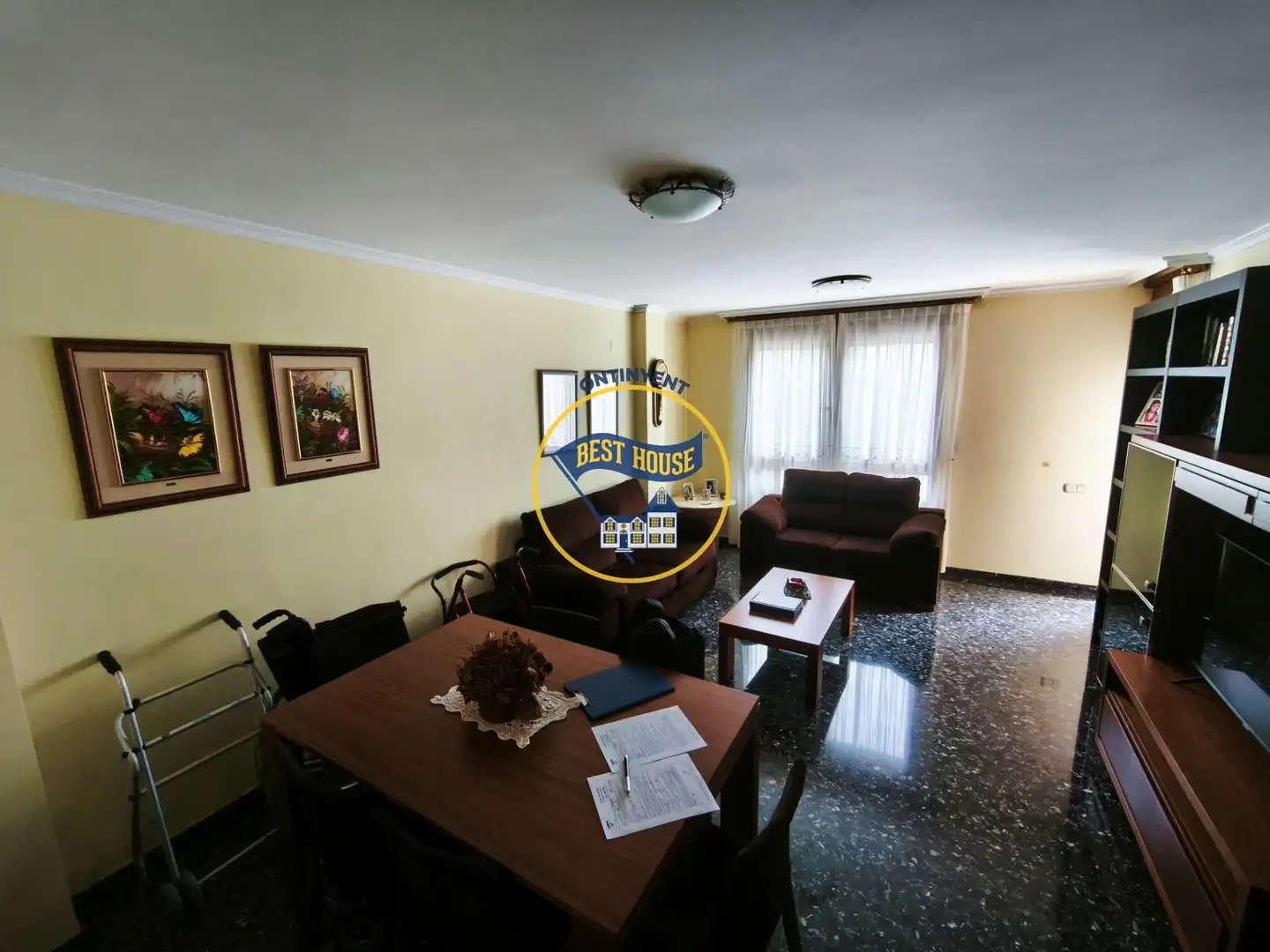 Vista exterior de Piso en venta en Ontinyent con Trastero, Amueblado y Balcón