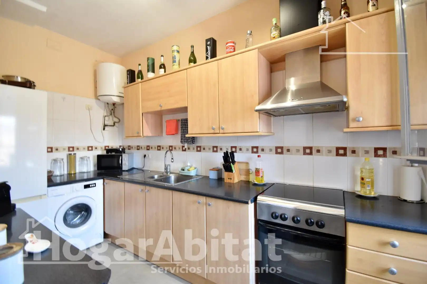 Kitchen of Flat for sale in Beniarjó  with Air Conditioner, Heating and Balcony