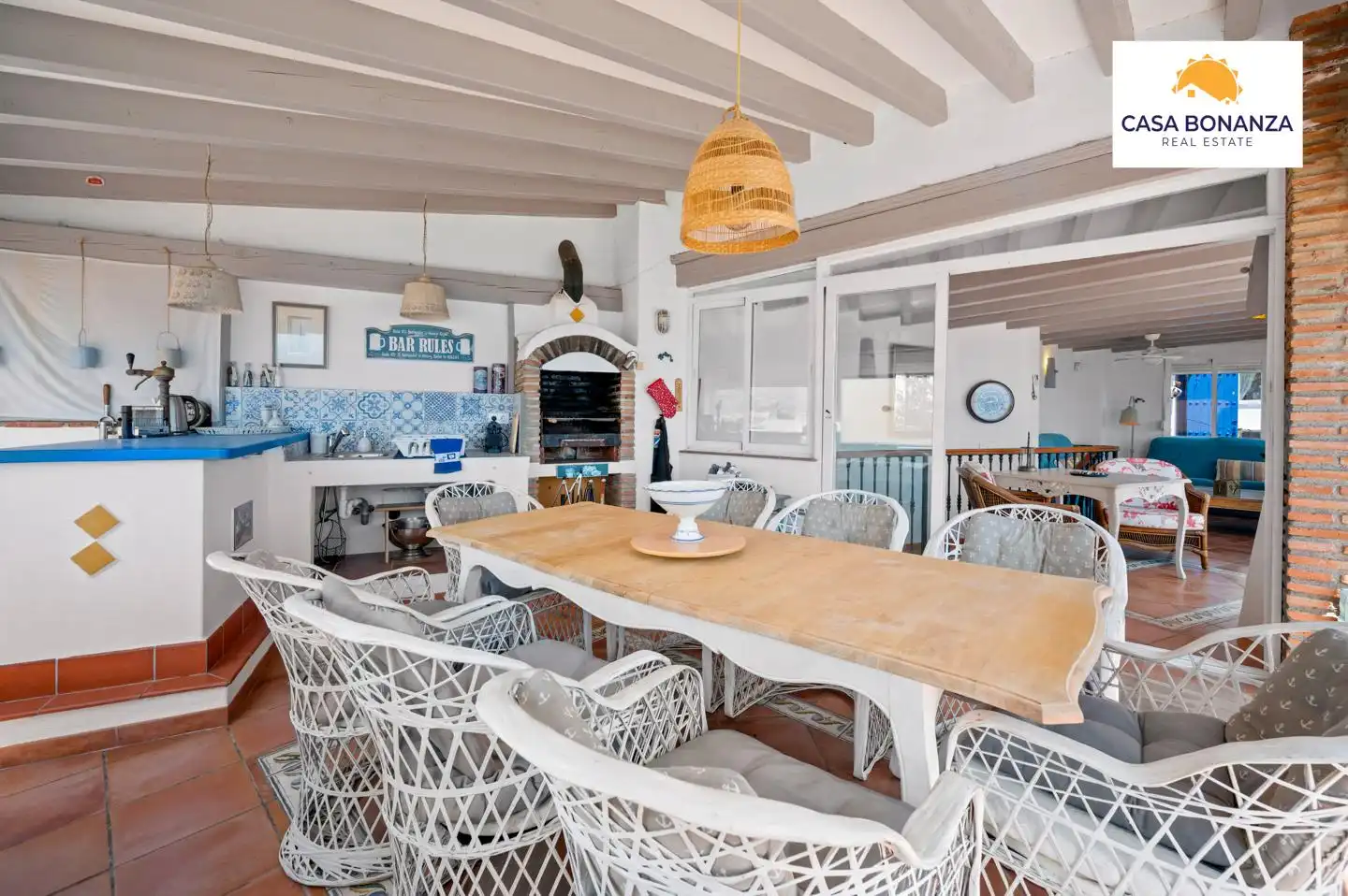 Comedor de Casa o chalet en venta en Almuñécar con Terraza, Piscina y Amueblado