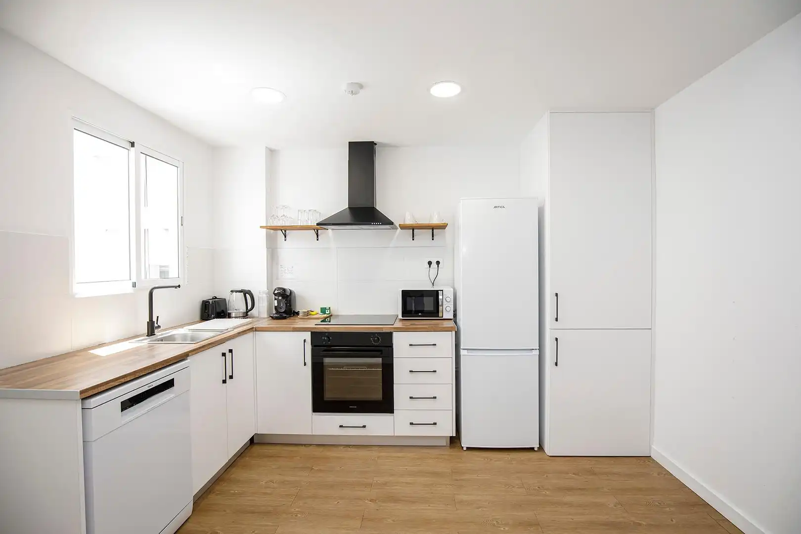 Cocina de Apartamento de alquiler en Girona