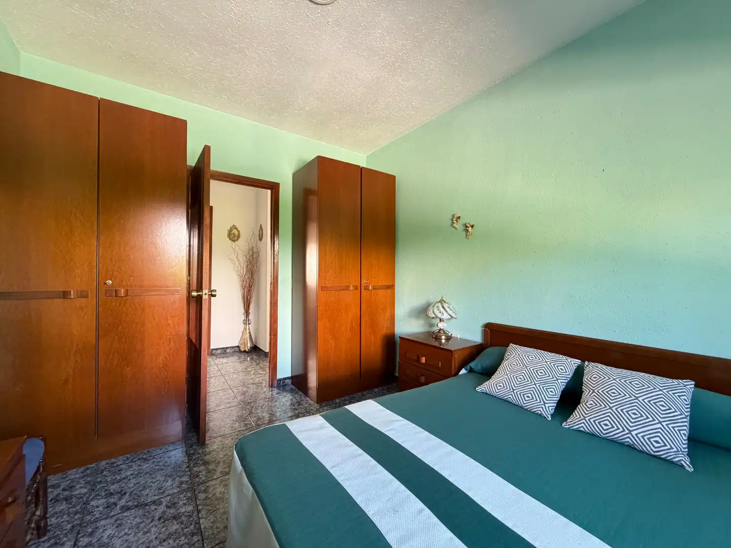 Bedroom of Flat for sale in Galisteo  with Air Conditioner, Furnished and Washing machine