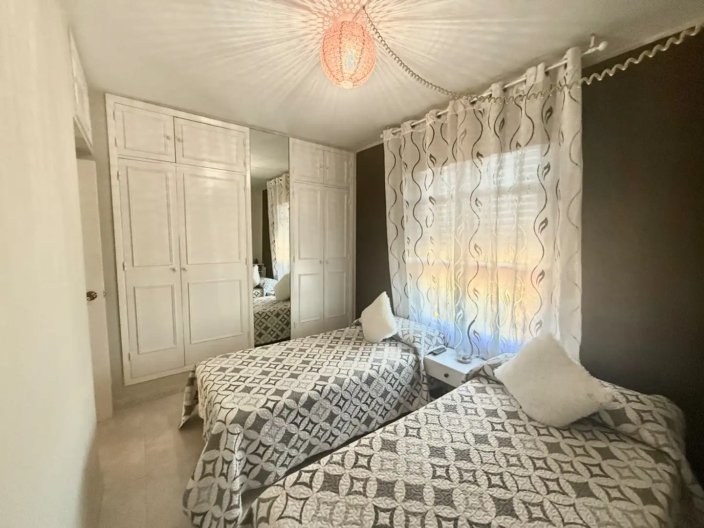 Bedroom of Flat for sale in Madrid  with Heating, Terrace and Furnished