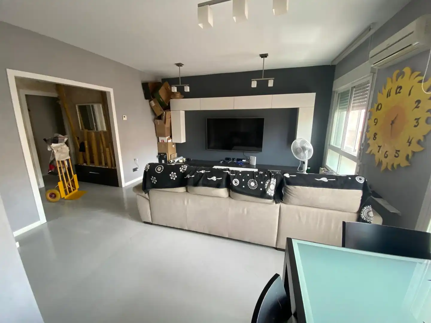 Sala de estar de Dúplex en venta en Fuenlabrada con Aire acondicionado, Calefacción y Trastero