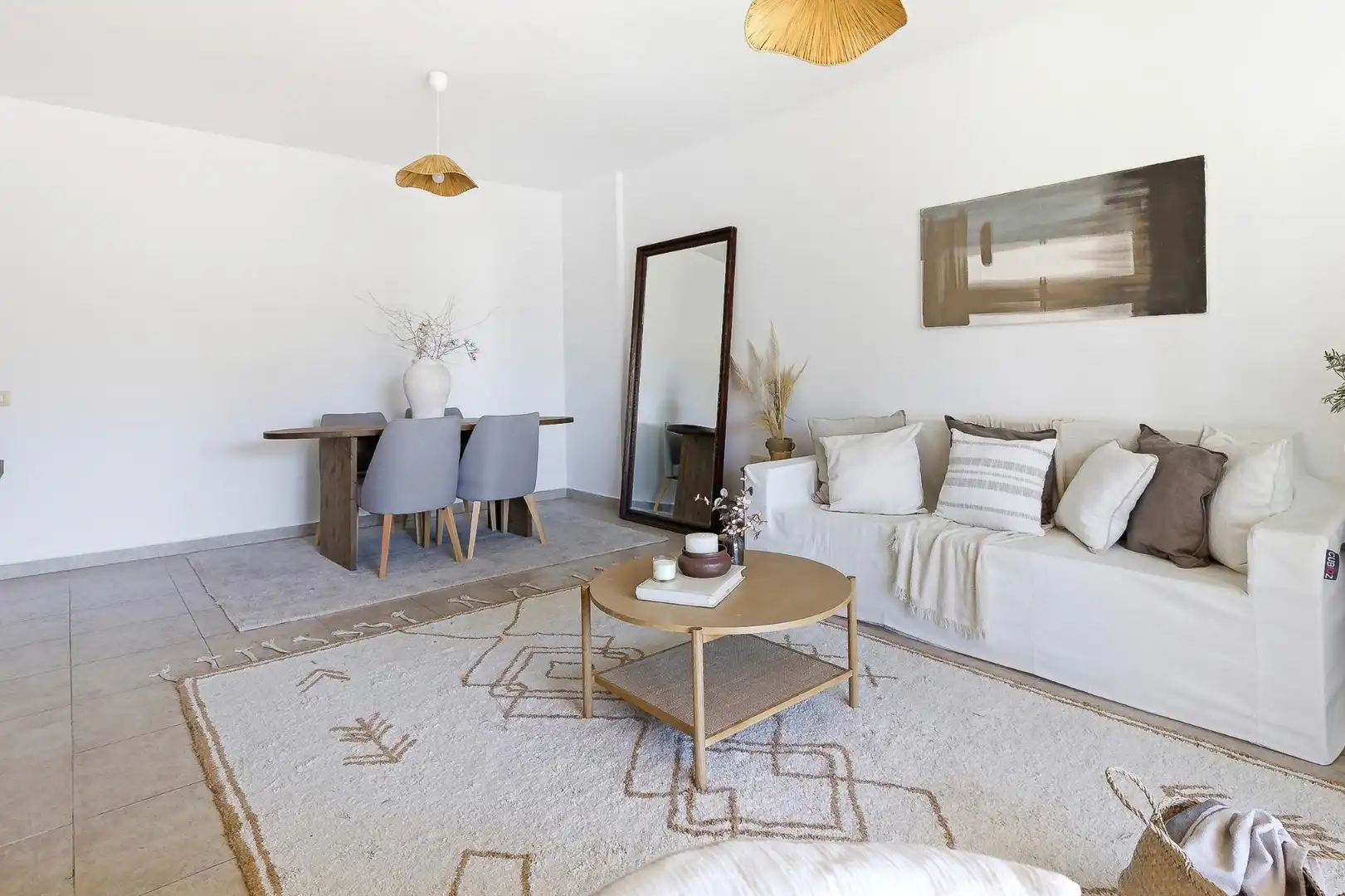 Living room of Apartments for sale in La Pobla de Farnals  with Air Conditioner, Heating and Private garden