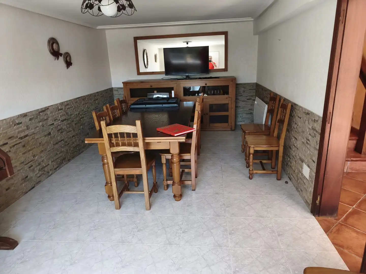 Comedor de Casa o chalet en venta en Ponteceso con Calefacción, Jardín privado y Terraza