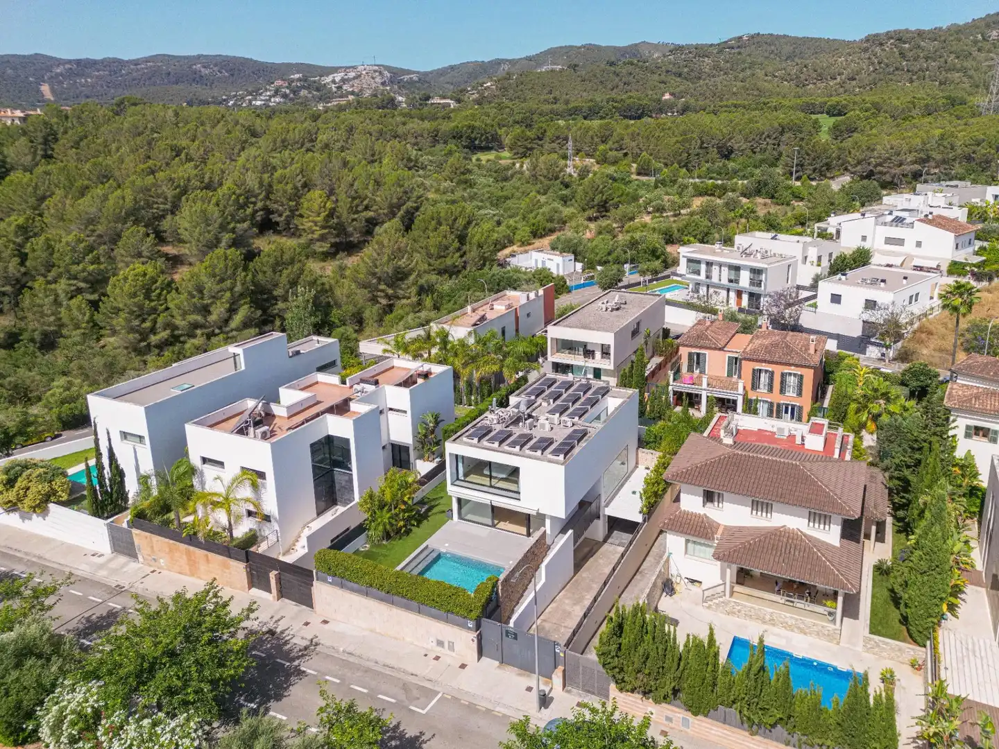 Vista exterior de Casa o xalet en venda en  Palma de Mallorca amb Aire condicionat, Calefacció i Jardí privat