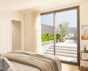 Bedroom of Duplex for sale in Vilanova i la Geltrú  with Air Conditioner, Terrace and Swimming Pool