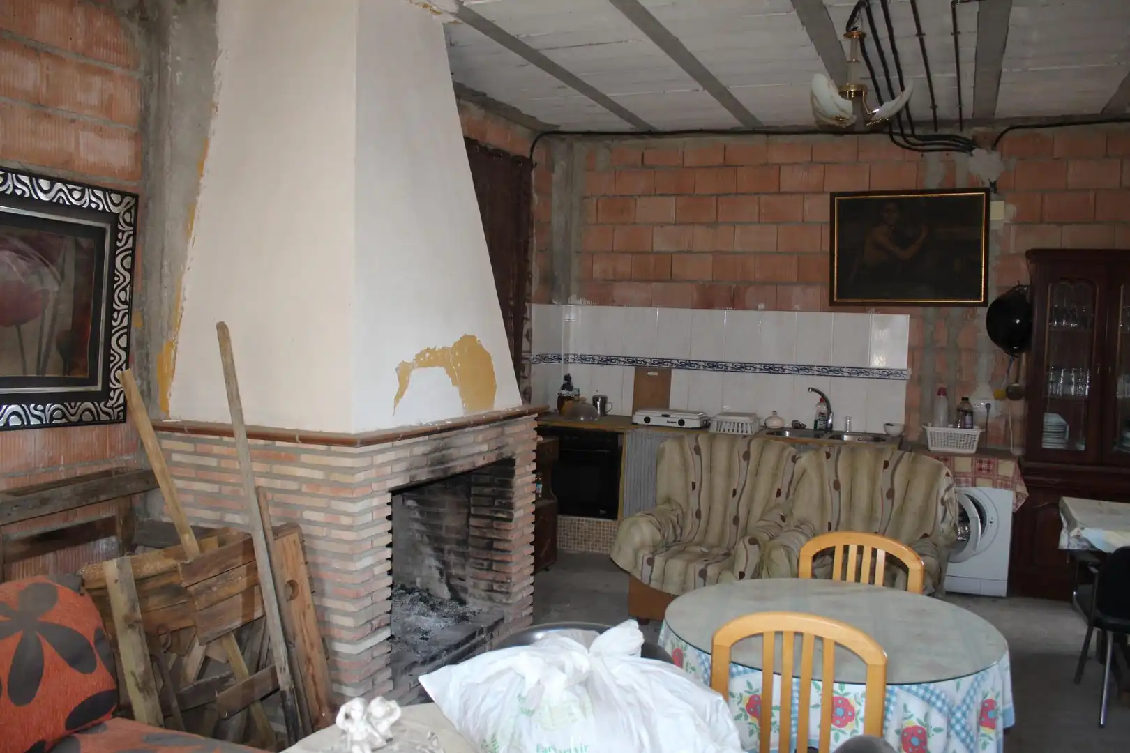 Cocina de Finca rústica en venta en Córdoba con Piscina