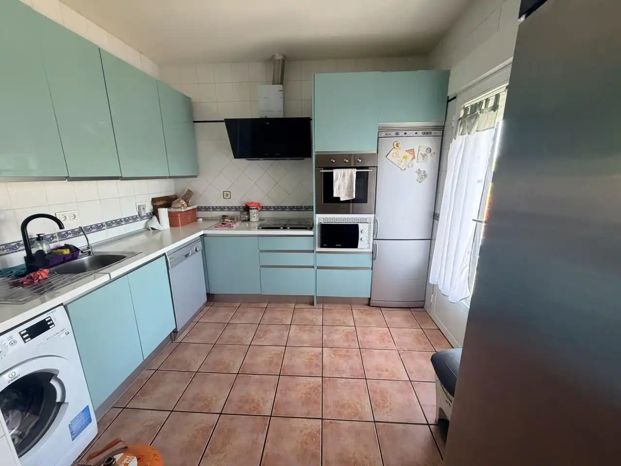 Cocina de Casa adosada en venta en El Carpio de Tajo con Aire acondicionado, Terraza y Piscina