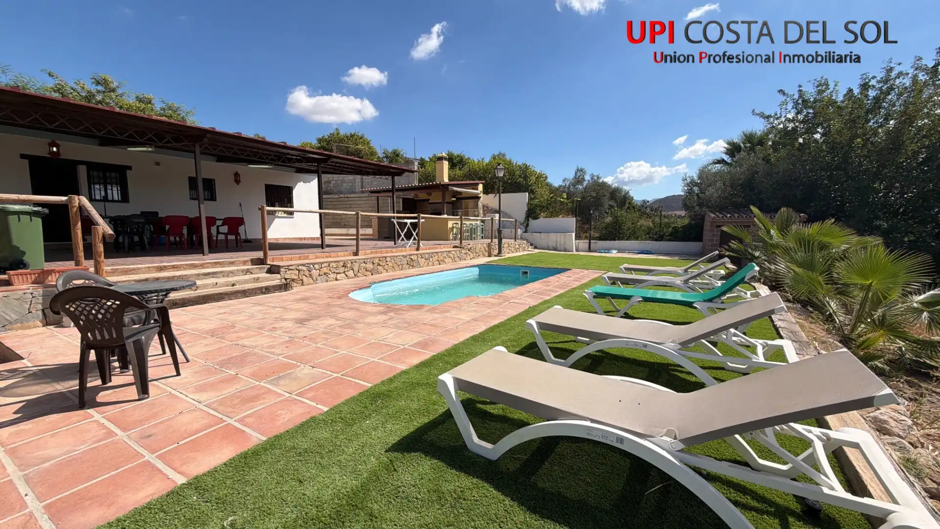 Piscina de Finca rústica en venta en Cártama con Aire acondicionado, Jardín privado y Terraza