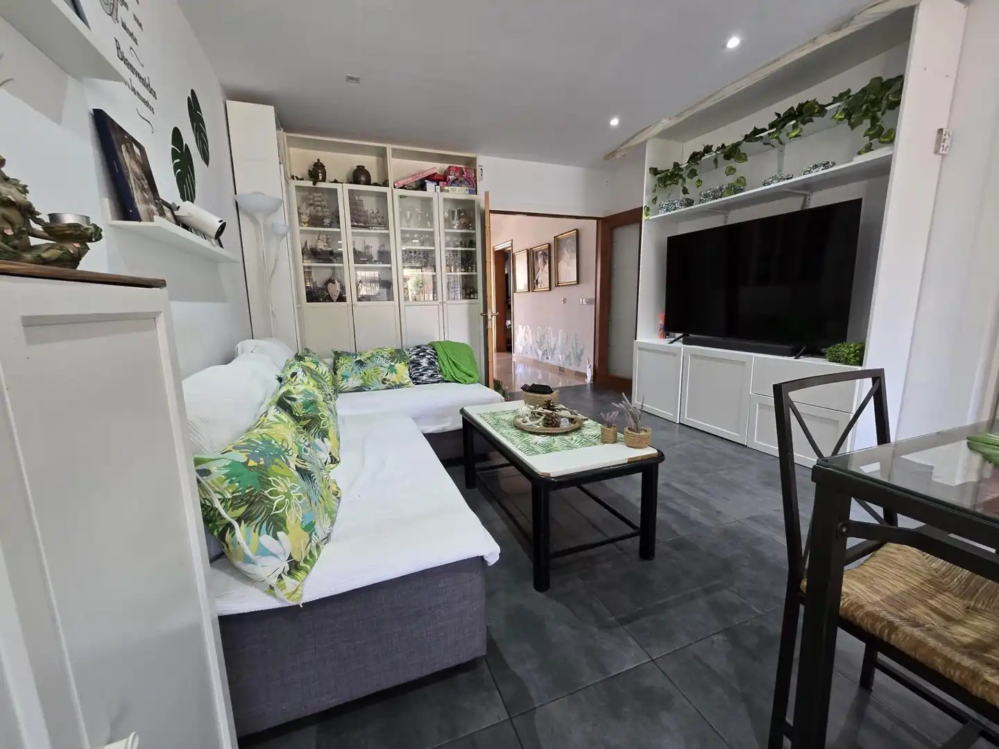 Living room of Houses for sale in Llucmajor  with Air Conditioner, Private garden and Storage room