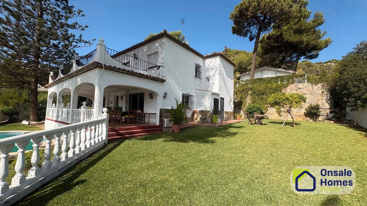 Garden of House or chalet to rent in Marbella  with Air Conditioner, Private garden and Terrace