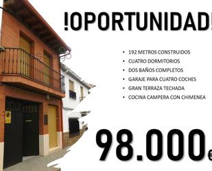 Exterior view of House or chalet for sale in Calzada de Calatrava  with Air Conditioner, Heating and Parquet flooring