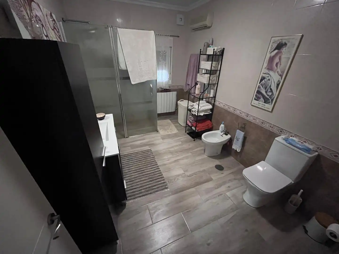 Baño de Casa o chalet en venta en Chiclana de la Frontera con Aire acondicionado, Jardín privado y Parquet