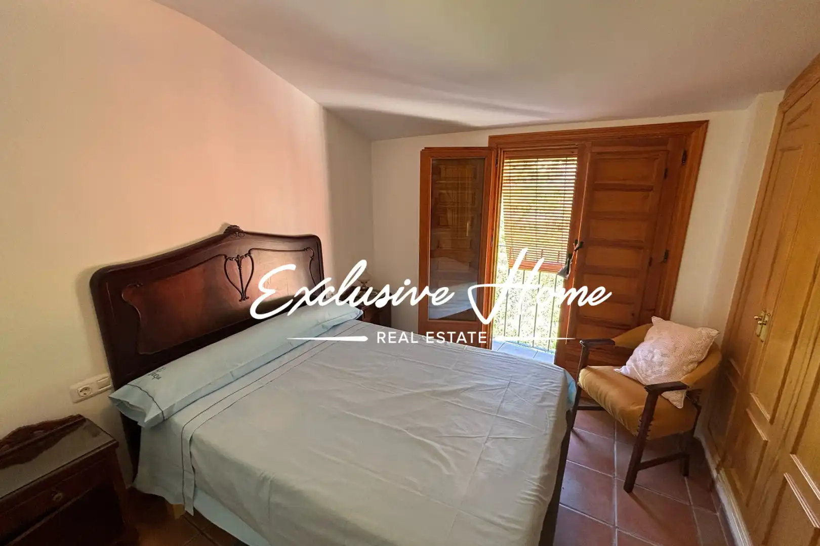 Bedroom of Houses for sale in Cortes de Arenoso  with Storage room, Furnished and Balcony