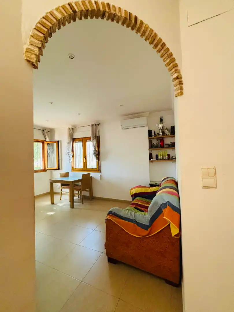 Wohnzimmer von Erdgeschoss zum Verkauf in Dénia mit Klimaanlage, Heizung und Terrasse