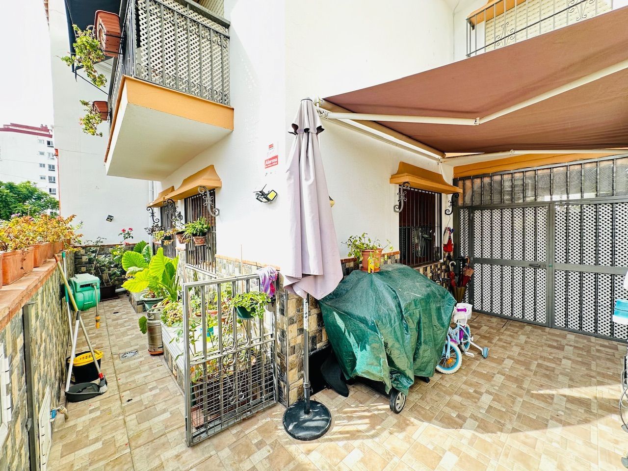 Terraza de Casa adosada en venta en Torrox con Aire acondicionado, Jardín privado y Trastero