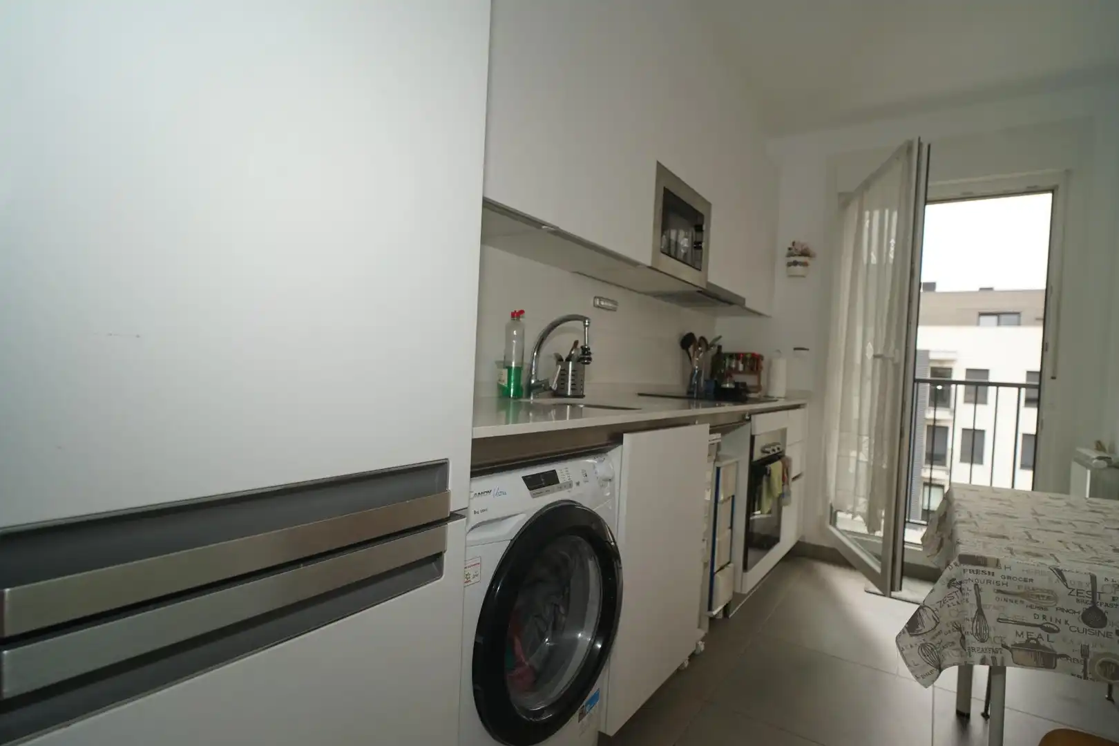 Küche von Wohnung zur Miete in Santa Cruz de Bezana mit Parkett