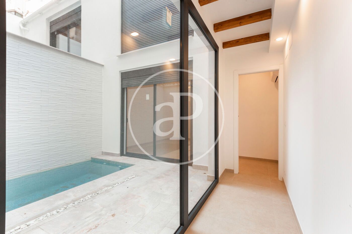Piscina de Loft en venta en  Valencia Capital con Aire acondicionado, Calefacción y Terraza