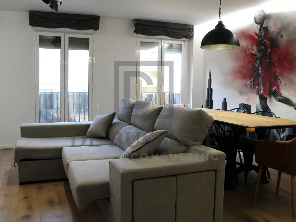Living room of Apartments for sale in Orihuela  with Air Conditioner, Furnished and Balcony