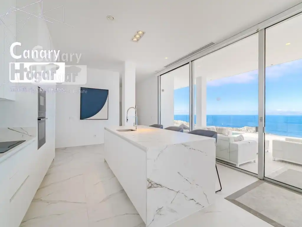 Cocina de Ático en venta en Santiago del Teide con Jardín privado y Piscina