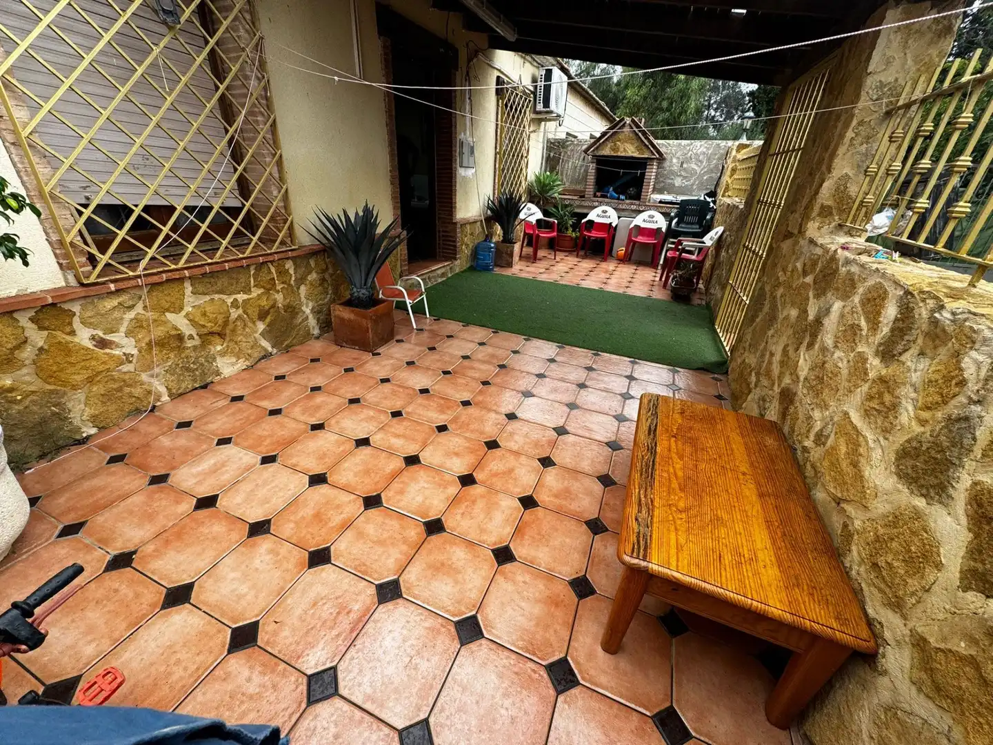 Terrasse von Haus oder Chalet zum Verkauf in San Javier mit Klimaanlage