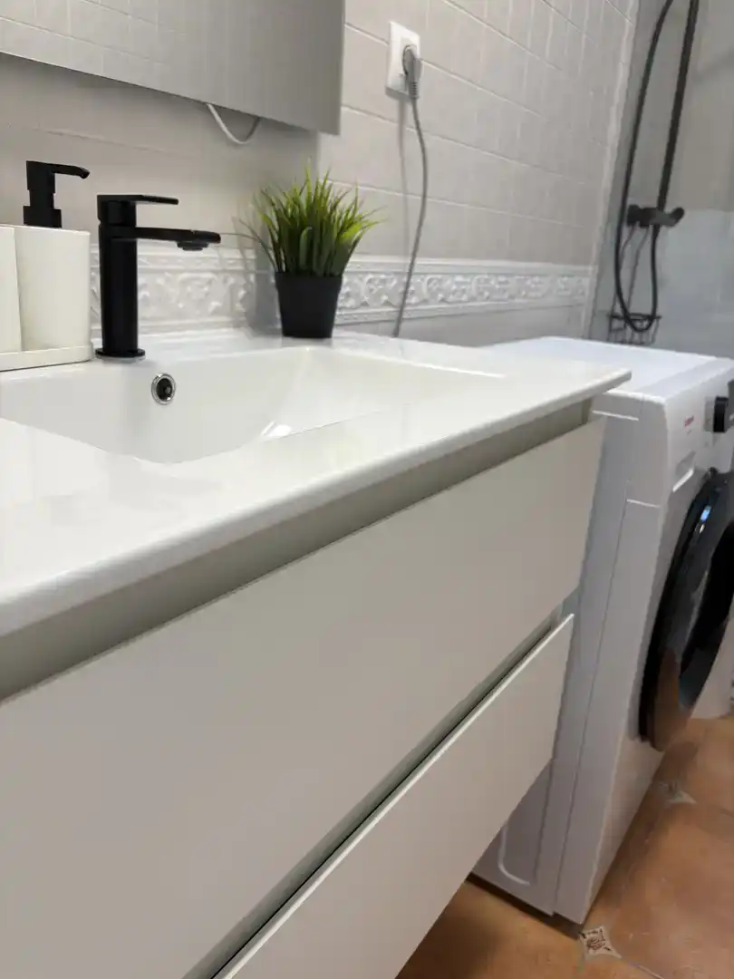 Badezimmer von Wohnung zur Miete in Níjar mit Klimaanlage und Möbliert