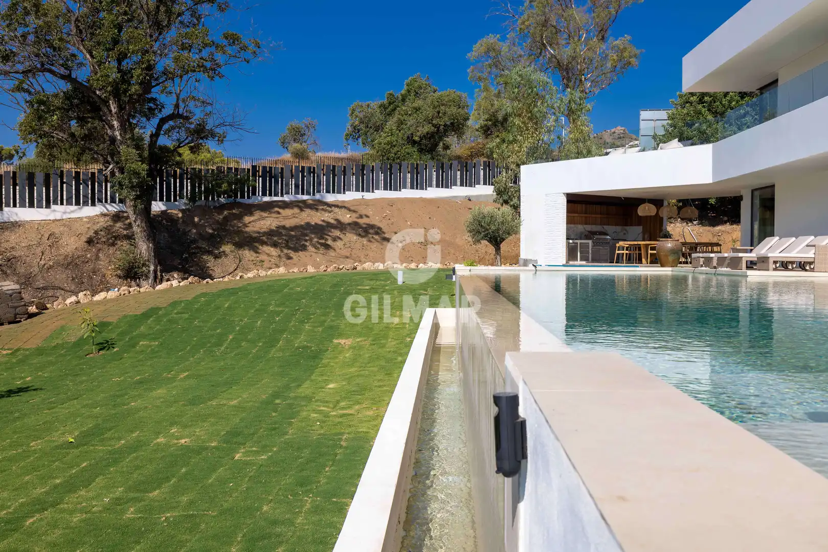 Swimming pool of Houses for sale in Benalmádena  with Heating, Private garden and Swimming Pool