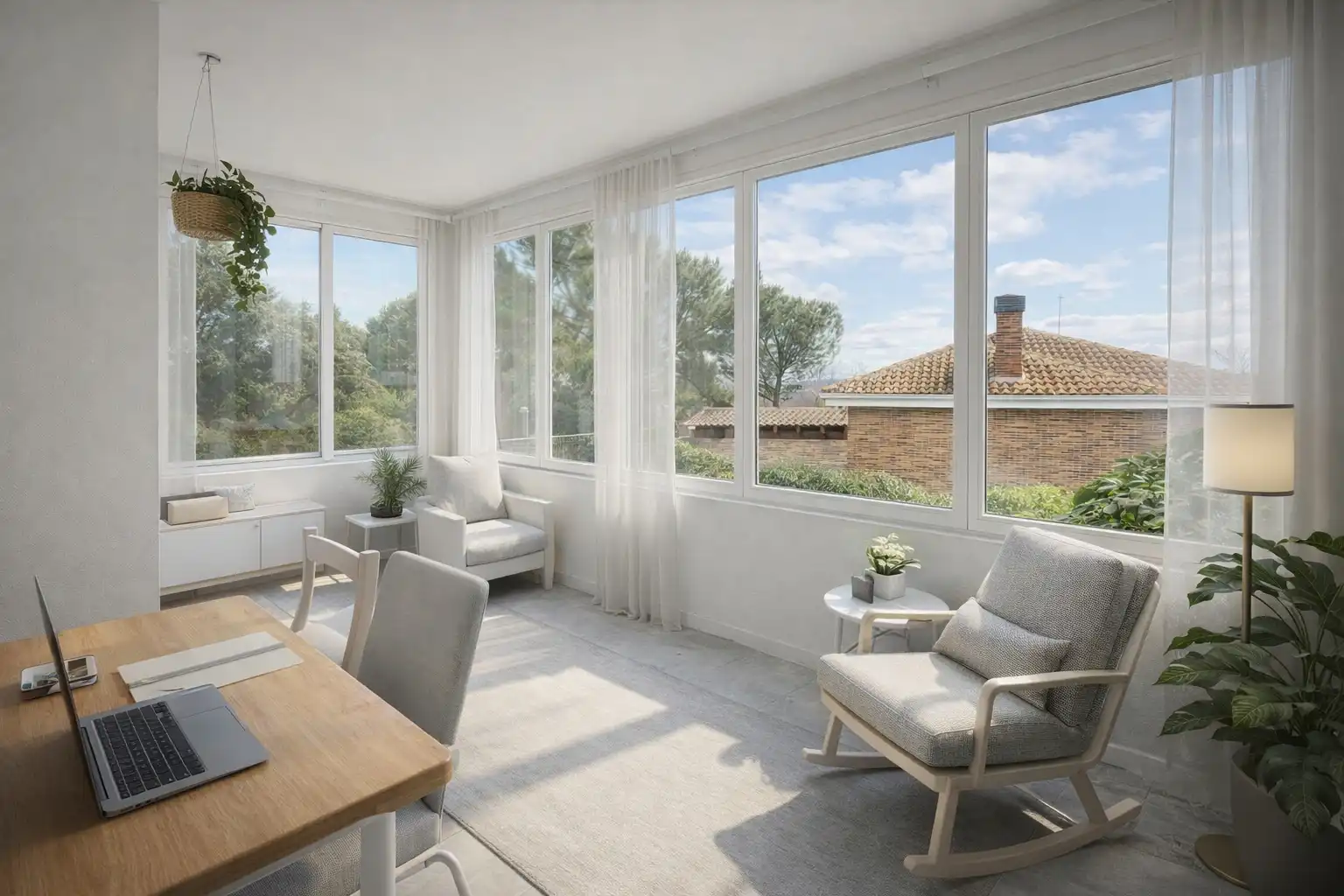 Sala d'estar de Casa o xalet en venda en Las Rozas de Madrid