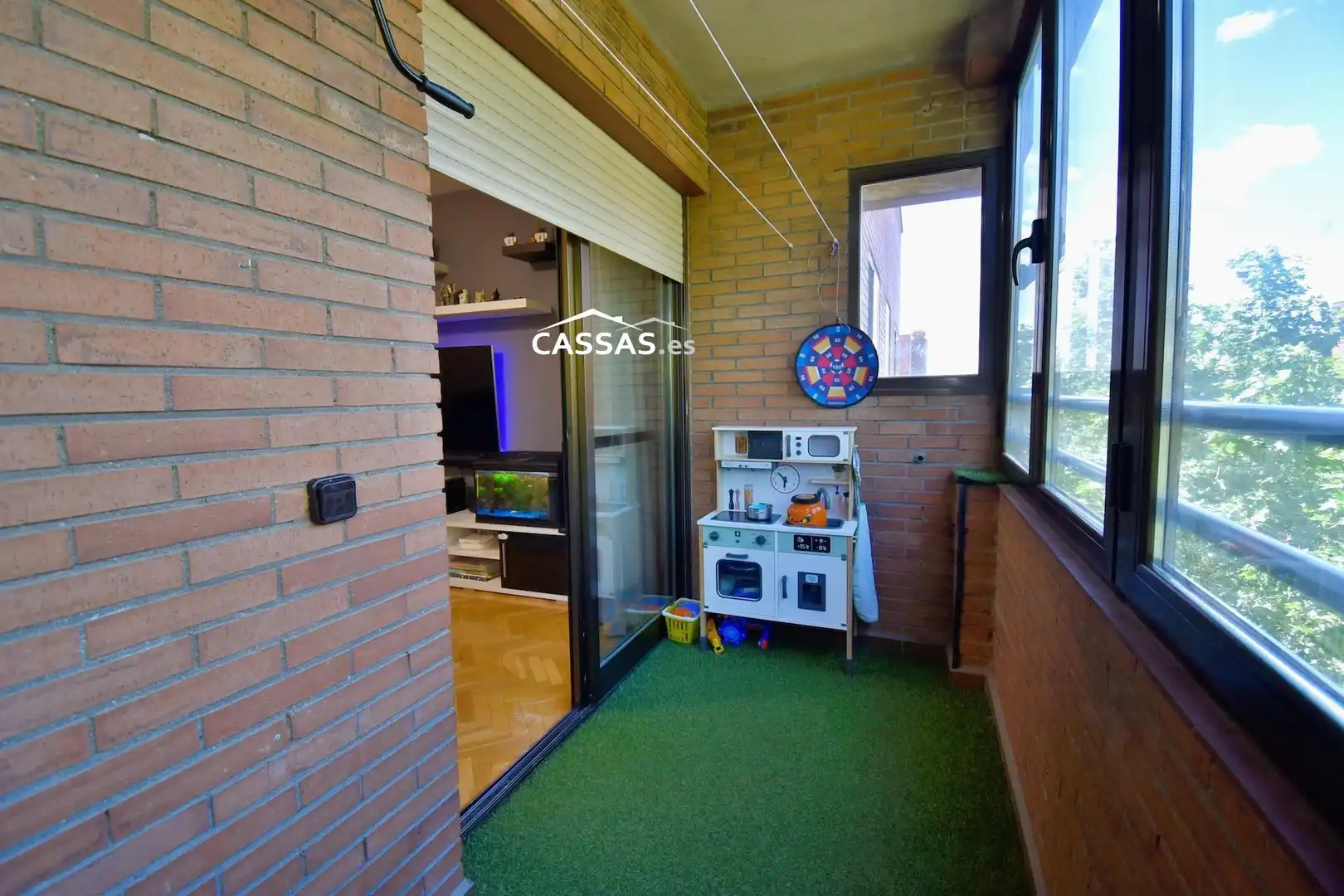 Balcony of Flat for sale in Torrejón de Ardoz  with Air Conditioner, Heating and Parquet flooring