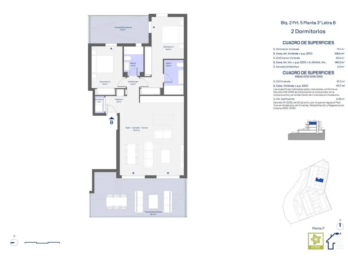 Apartament amb terrassa en venda a Calle Calle Republica Dominicana, imagen 11