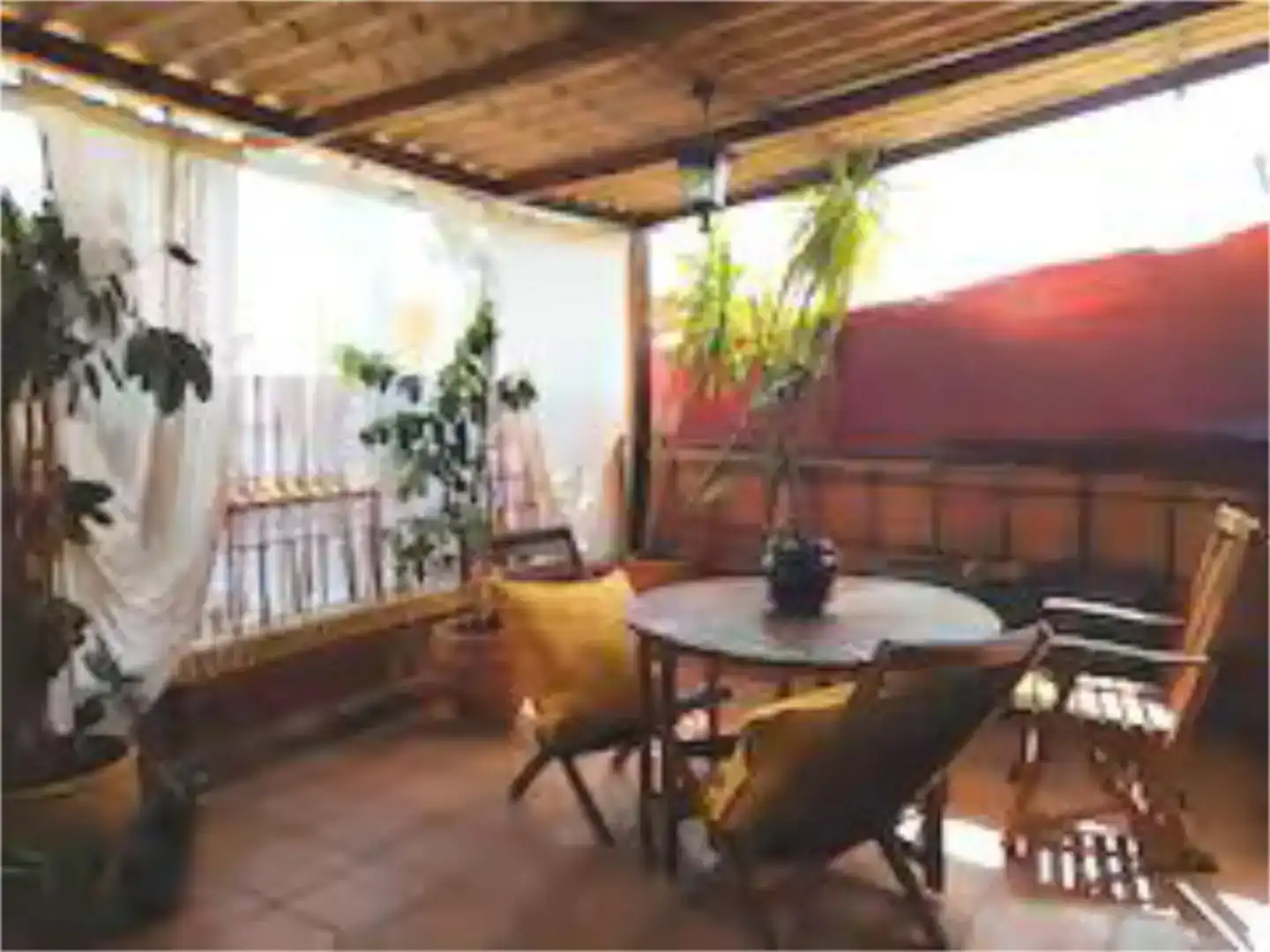 Terrasse von Wohnung zur Miete in Écija mit Klimaanlage und Balkon