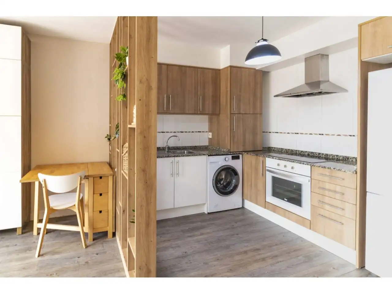 Kitchen of Flat for sale in Teo  with Heating, Terrace and Furnished