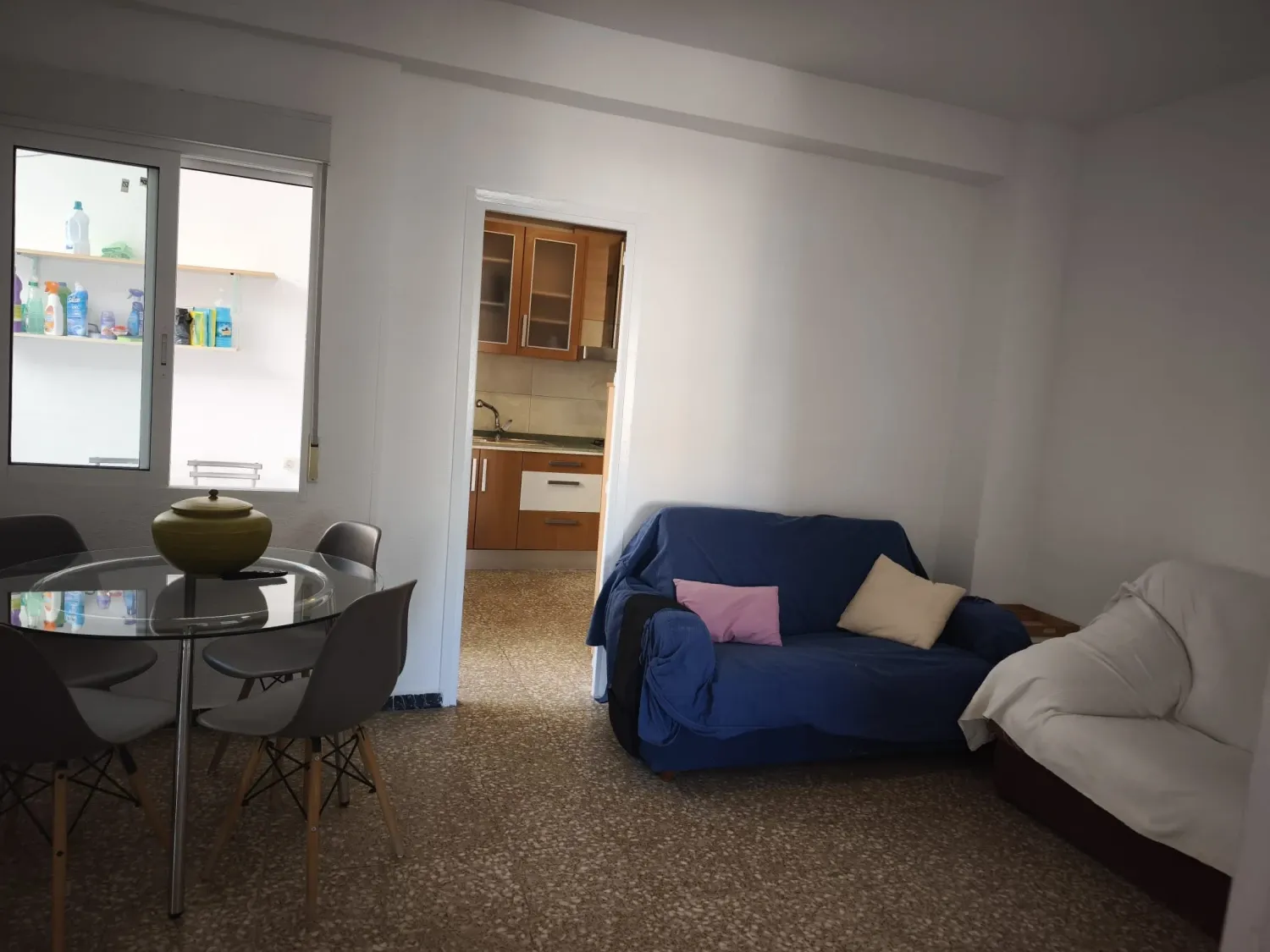 Bedroom of Flat to rent in  Murcia Capital  with Furnished, Washing machine and Balcony