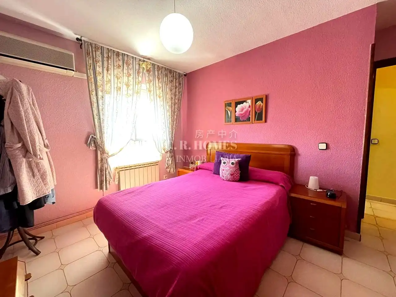 Bedroom of Flat for sale in Getafe  with Air Conditioner, Heating and Terrace