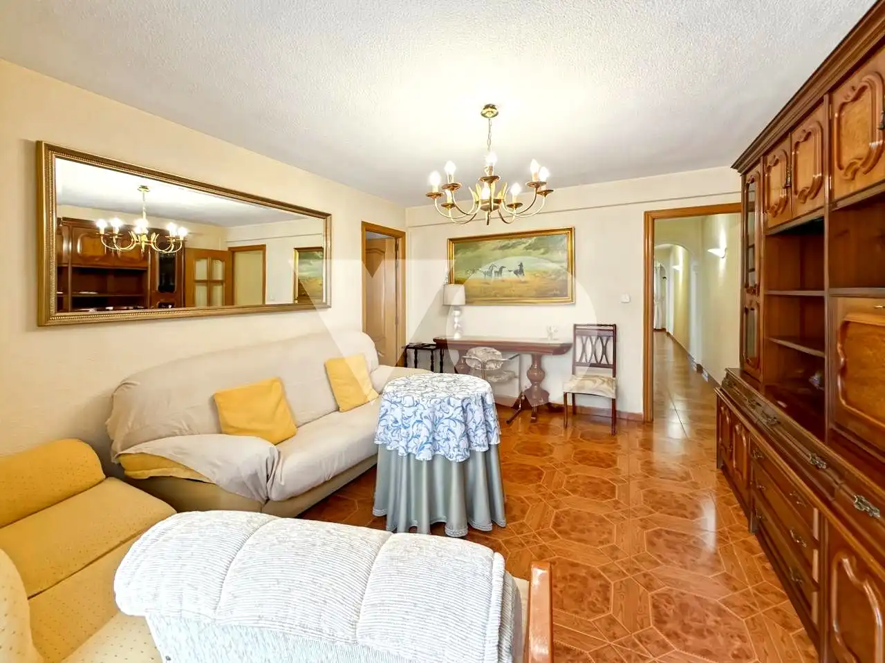 Sala de estar de Piso en venta en  Madrid Capital con Calefacción
