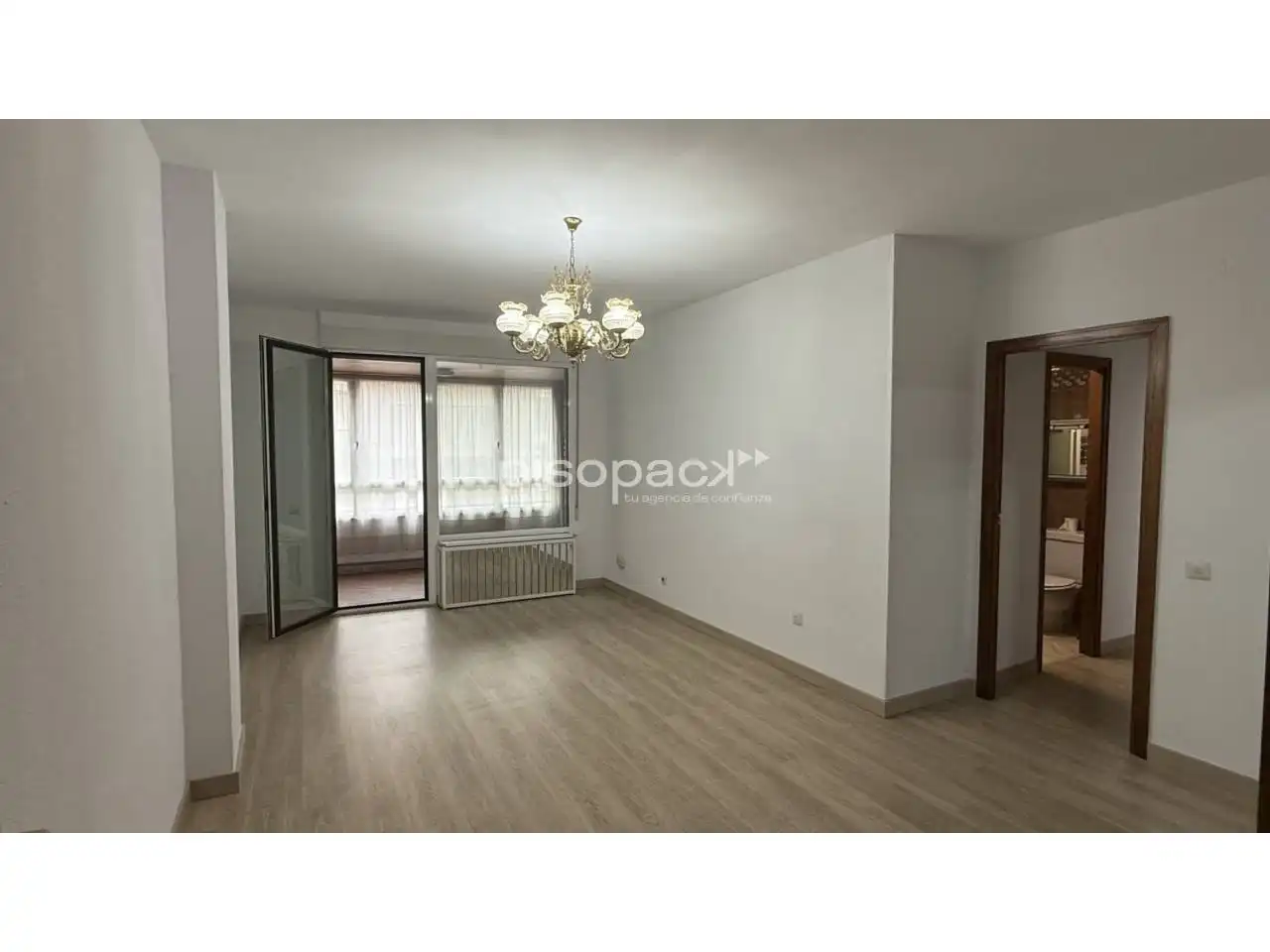 Bedroom of Flat for sale in  Pamplona / Iruña  with Heating, Parquet flooring and Terrace