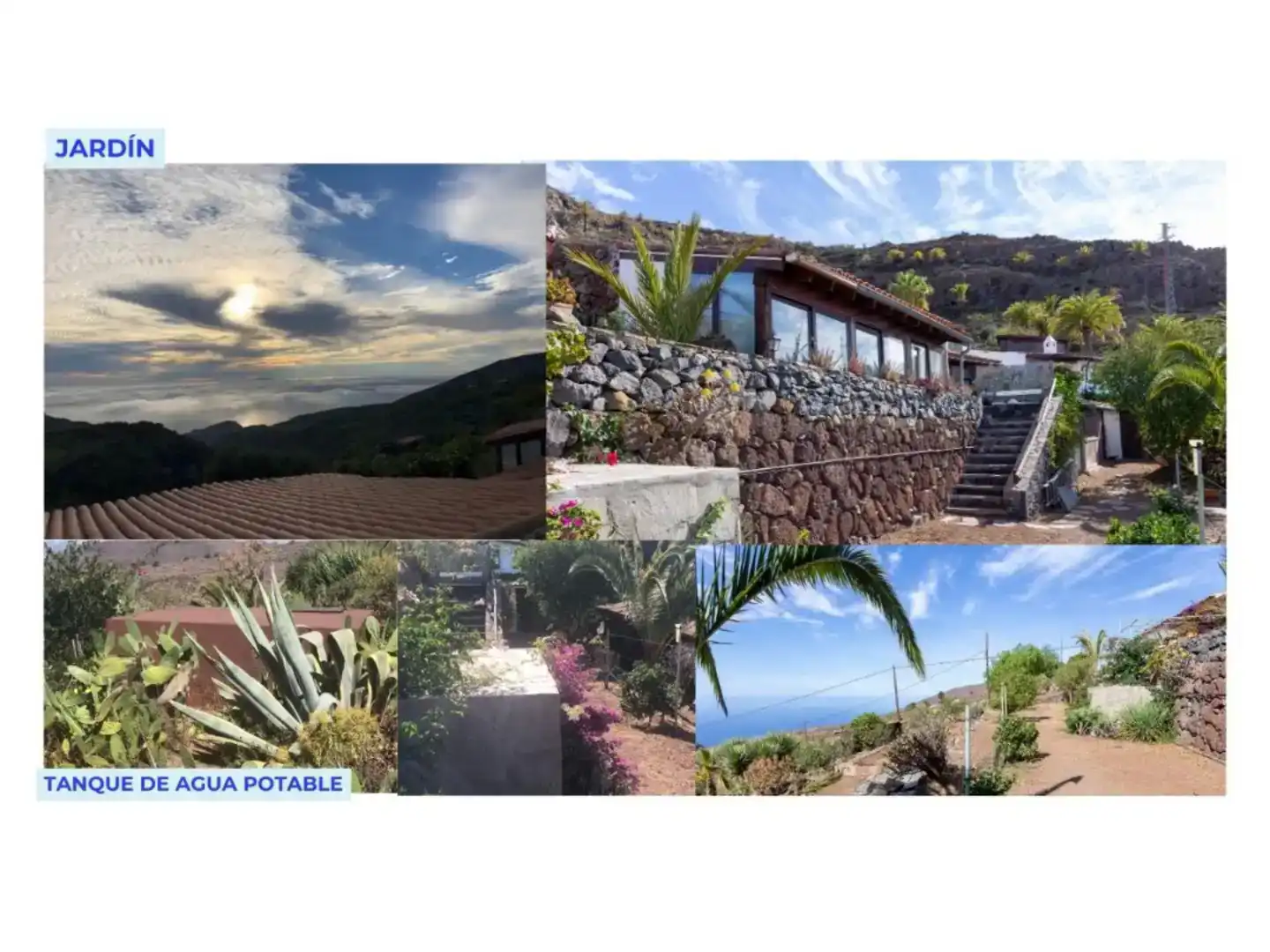 Vista exterior de Finca rústica en venta en Alajeró con Aire acondicionado, Jardín privado y Amueblado