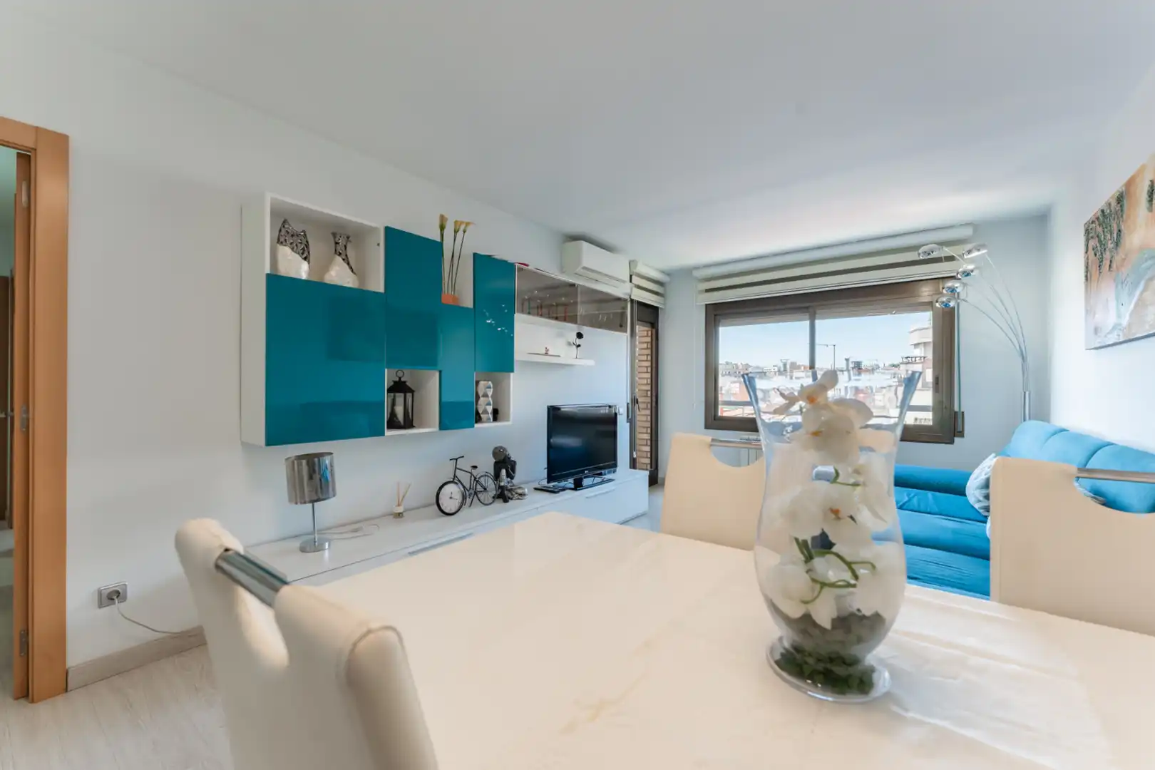 Dining room of Flat for sale in Mollet del Vallès  with Air Conditioner and Balcony