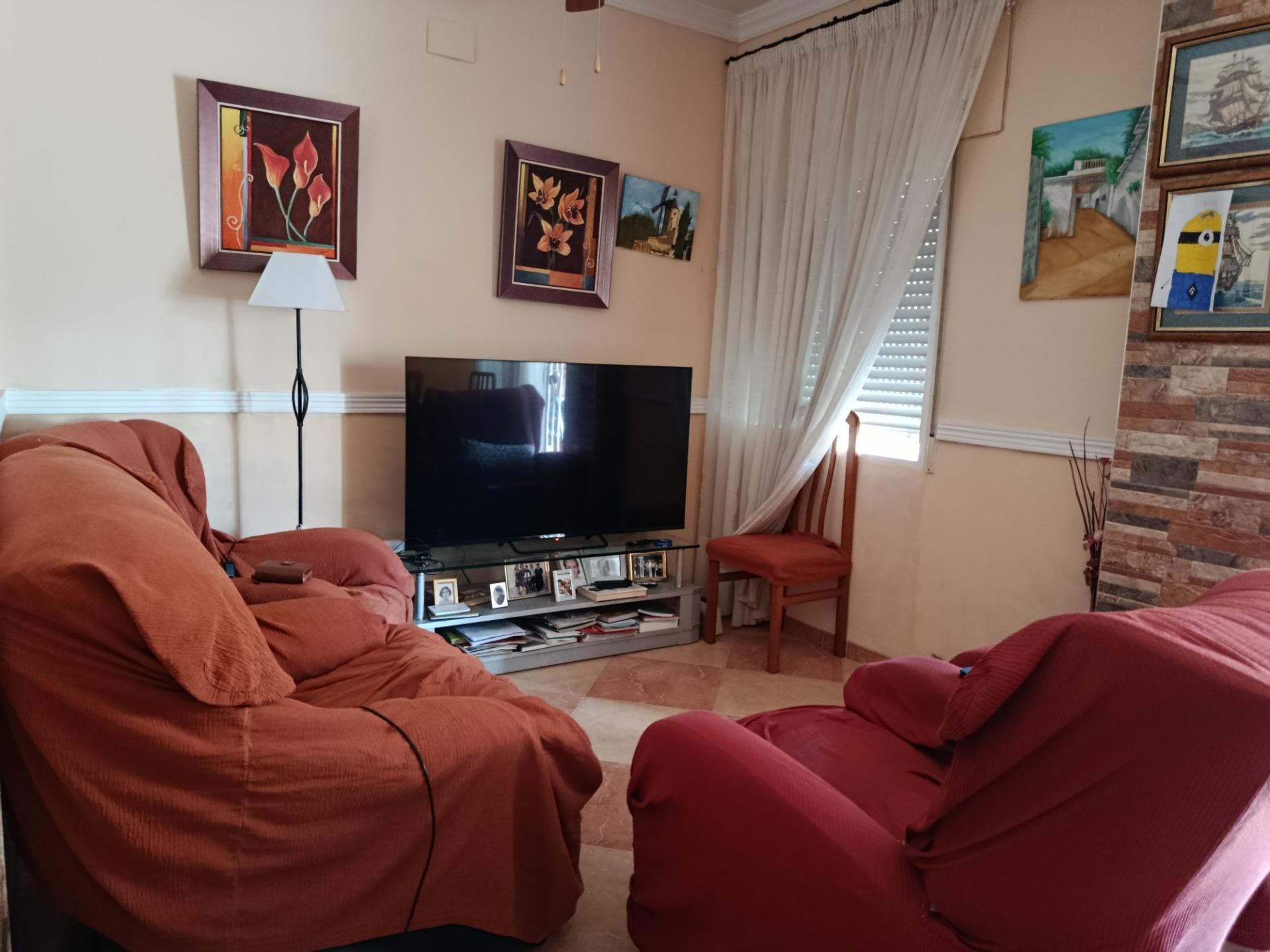 Sala d'estar de Pis en venda en Alicante / Alacant