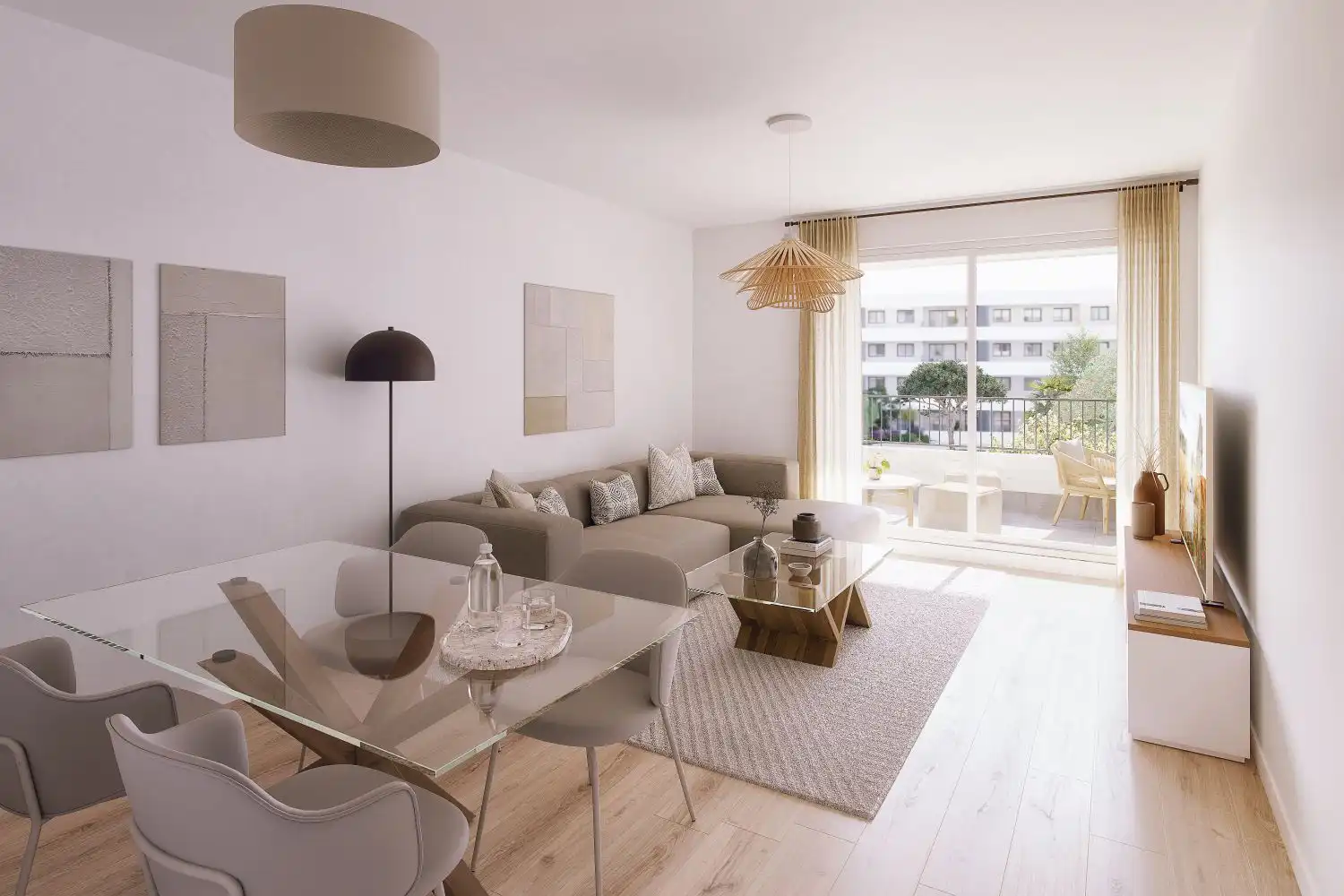 Sala de estar de Apartamento en venta en Málaga con Terraza y Trastero