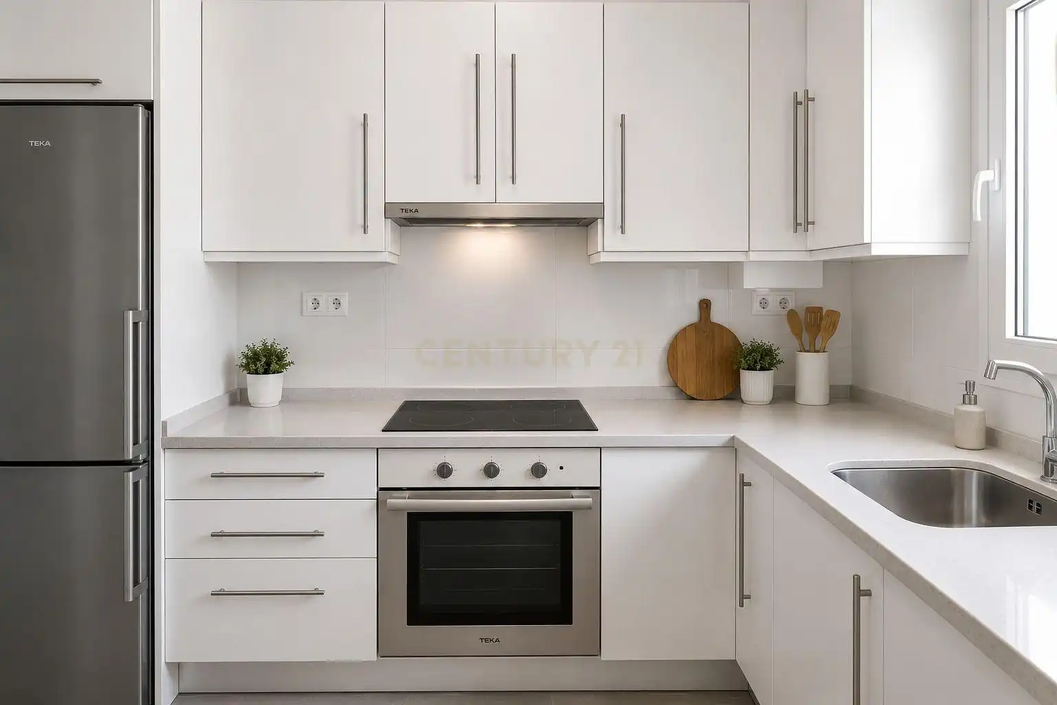 Cocina de Apartamento de alquiler en Valencia con Amueblado
