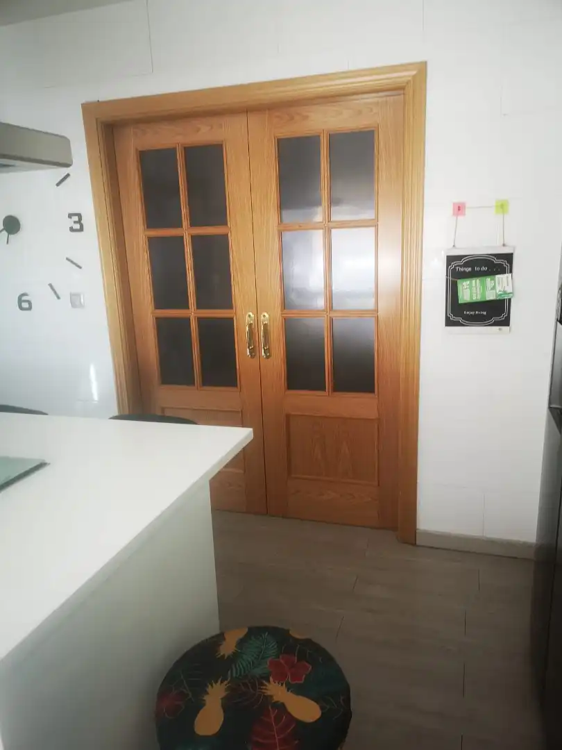 Cocina de Casa adosada en venta en Guadalajara con Aire acondicionado, Calefacción y Jardín privado