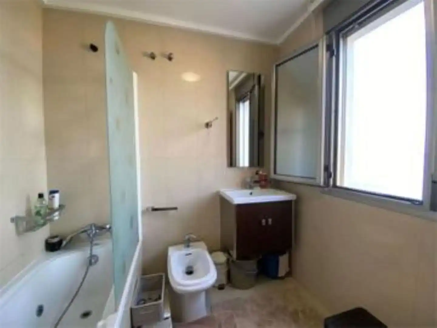 Bathroom of Flat for rent in La Manga del Mar Menor  with Air Conditioner, Swimming Pool and Furnished