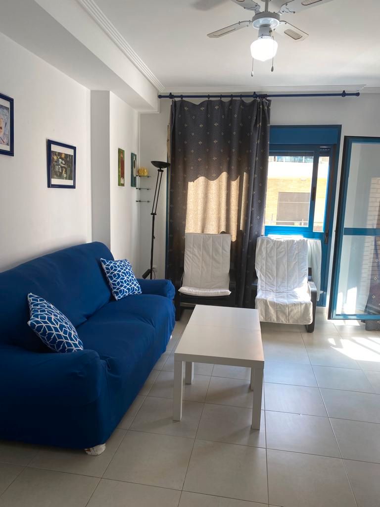 Living room of Flat to rent in Roquetas de Mar  with Air Conditioner, Heating and Terrace